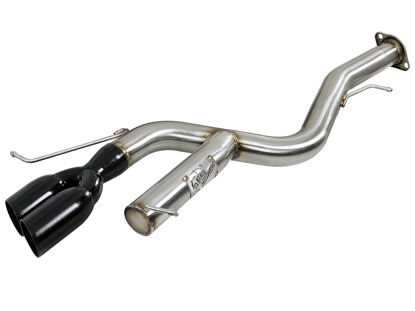 aFe 3in SS Axle-Back Exhaust | BMW 135i (08-13) (49-36302-B)