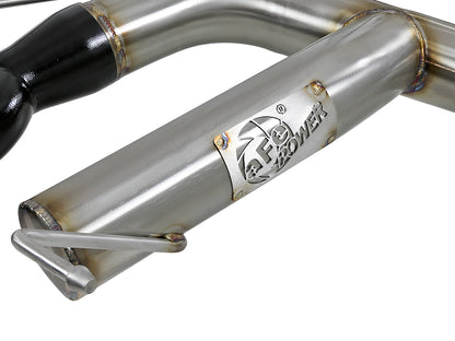 aFe 3in SS Axle-Back Exhaust | BMW 135i (08-13) (49-36302-B)