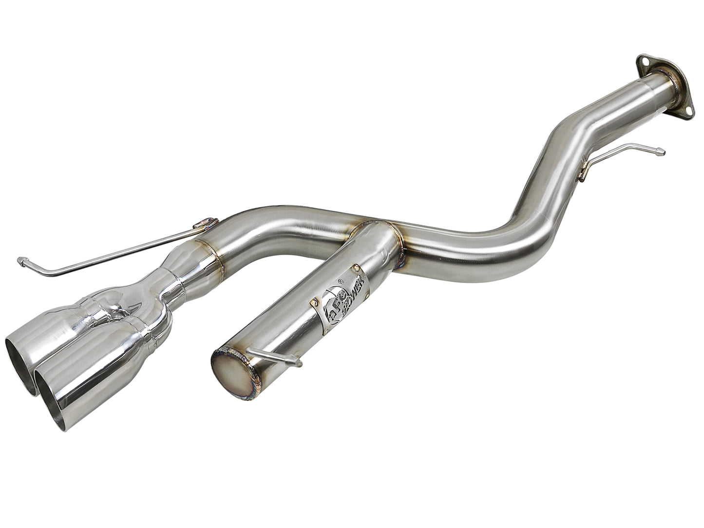 aFe 3in SS Axle-Back Exhaust | BMW 135i (08-13) (49-36302-P)