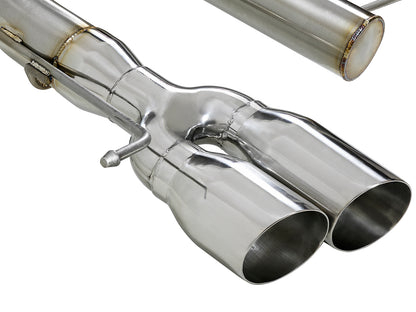 aFe 3in SS Axle-Back Exhaust | BMW 135i (08-13) (49-36302-P)
