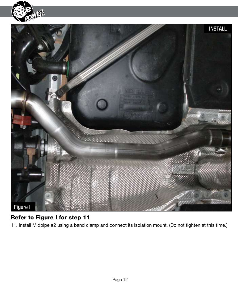 aFe 2.75in SS Cat-Back Exhaust | BMW 335i L6-3.0L N55 E90/E92 (11-12) (49-36306)