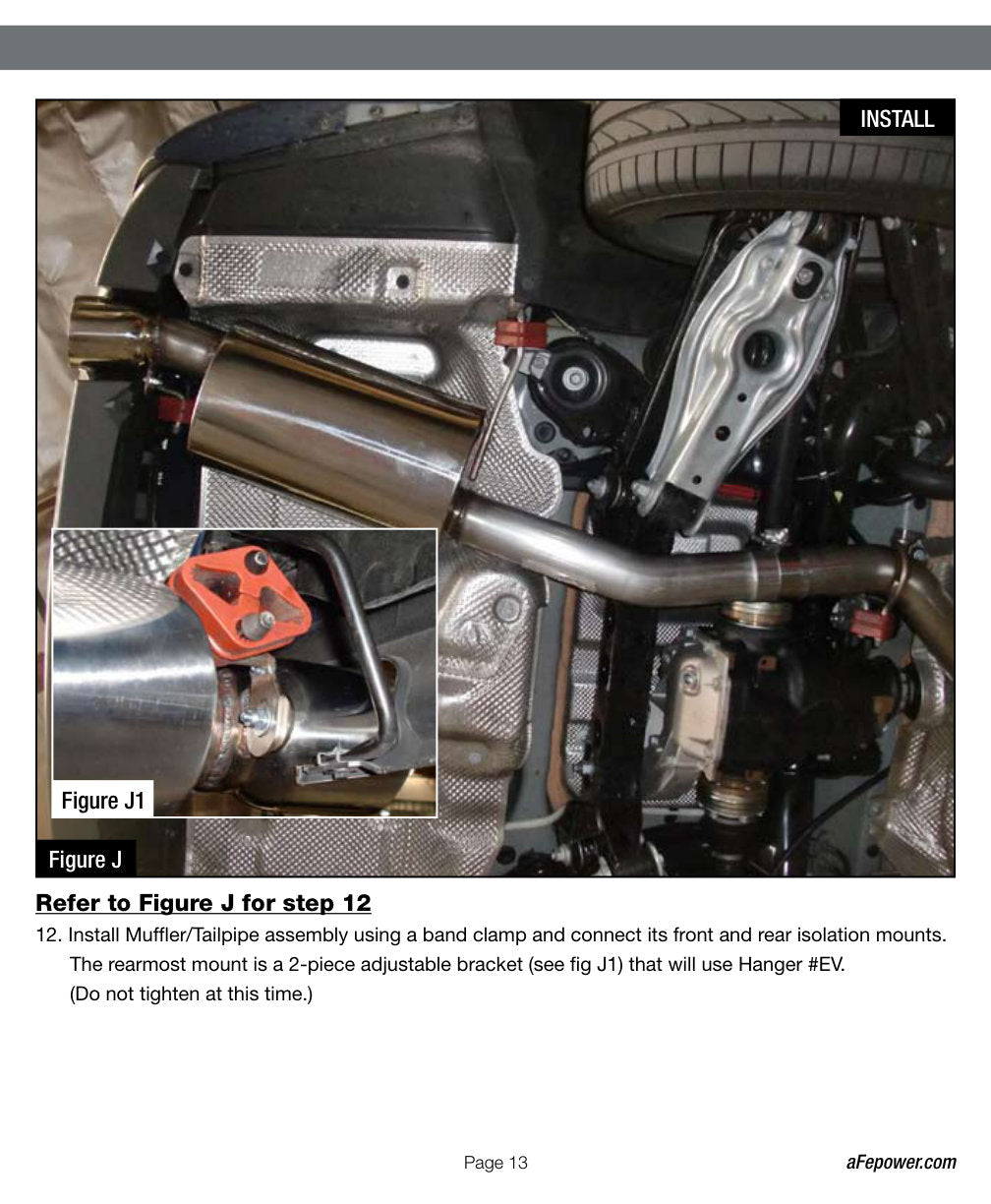 aFe 2.75in SS Cat-Back Exhaust | BMW 335i L6-3.0L N55 E90/E92 (11-12) (49-36306)
