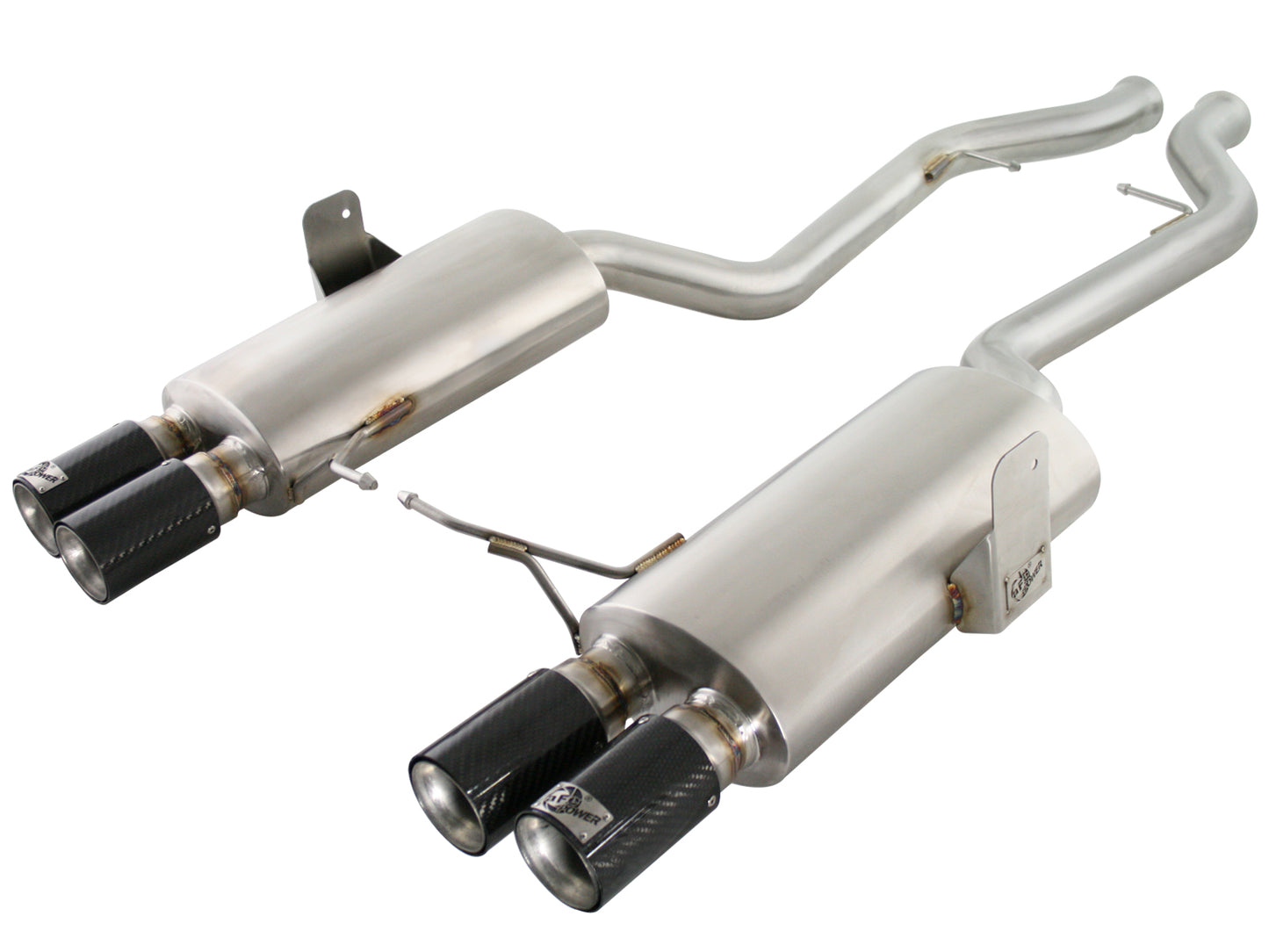 aFe 2.5in 304 SS Cat-Back Exhaust | BMW M3 (E90) (08-13) (49-36311-C)