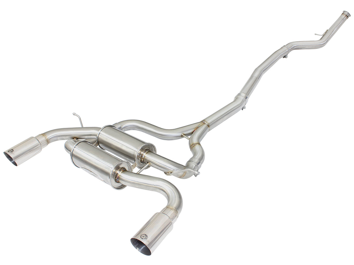 aFe 2.5in SS Cat-Back Exhaust | BMW 335i (12-15) F30/435i (49-36326-P)