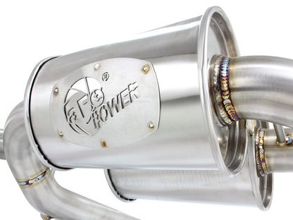 aFe 2.5in 304 SS Axle-Back Exhaust | BMW 335i 3.0L L6 (E90/92) (07-13) (49-36327-B)