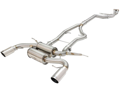 aFe SS 3-2.5in Cat-Back Exhaust | BMW 335i (E90/E92) (11-13) (49-36328-P)