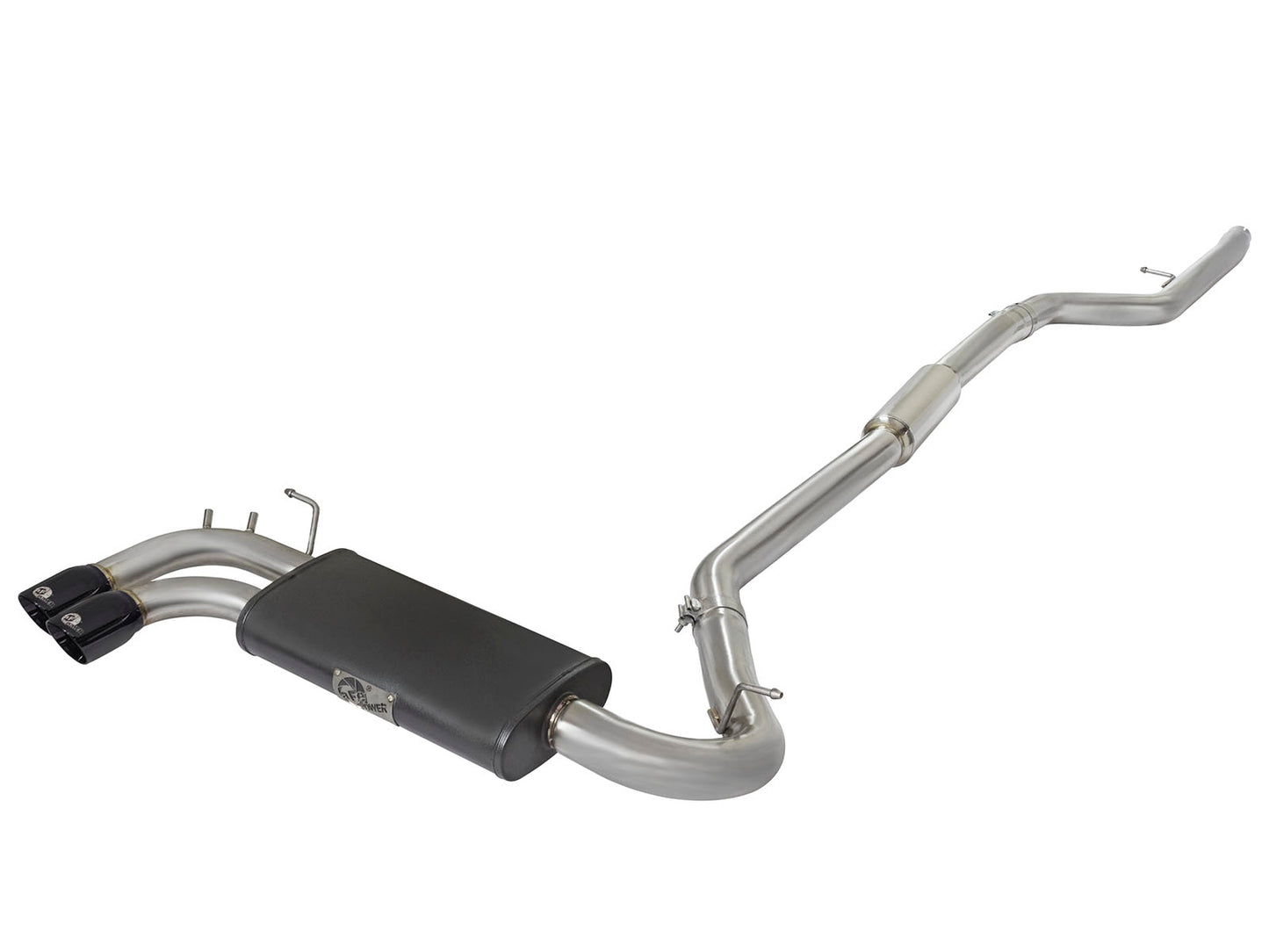aFe Mach Force-Xp 3in to 2.25in SS Cat-Back Exhaust | BMW 328i/428i (12-16) (49-36329-B)