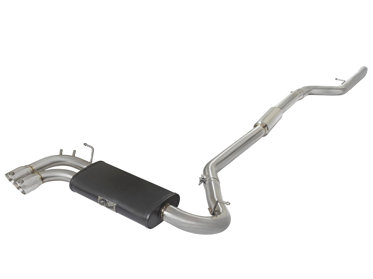 aFe Mach Force-Xp 3in to 2.25in SS Cat-Back Exhaust | BMW 328i/428i (12-16) (49-36329-P)