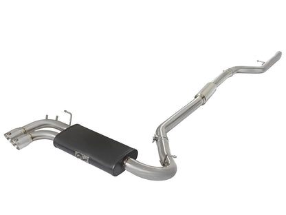 aFe Mach Force-Xp 3in to 2.25in SS Cat-Back Exhaust | BMW 328i/428i (12-16) (49-36329-P)