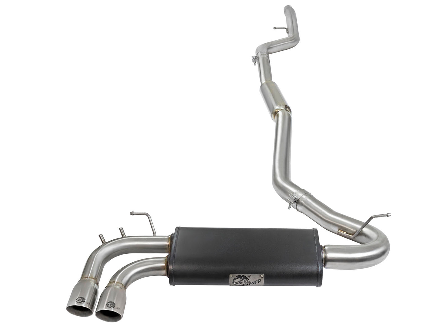 aFe Mach Force-Xp 3in to 2.25in SS Cat-Back Exhaust | BMW 328i/428i (12-16) (49-36329-P)
