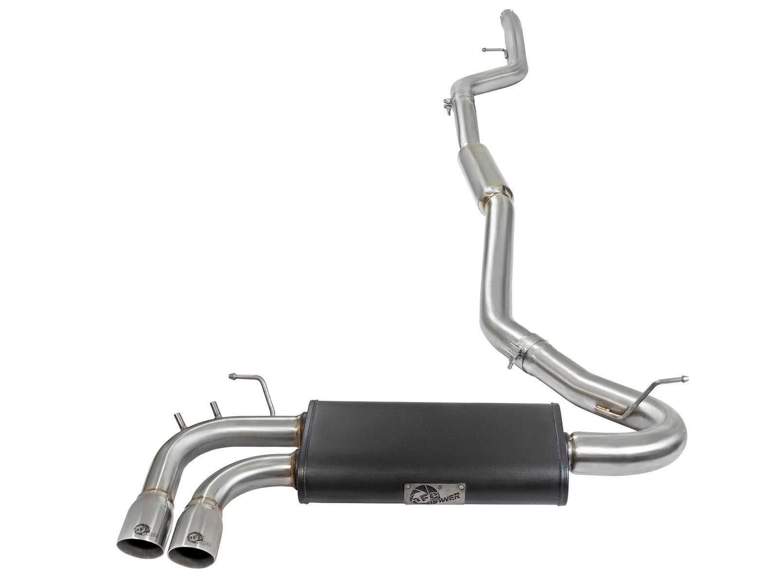 aFe Mach Force-Xp 3in to 2.25in SS Cat-Back Exhaust | BMW 328i/428i (12-16) (49-36329-P)