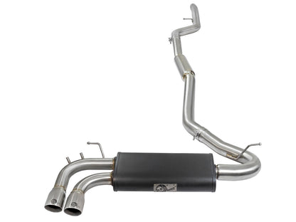 aFe Mach Force-Xp 3in to 2.25in SS Cat-Back Exhaust | BMW 328i/428i (12-16) (49-36329-P)