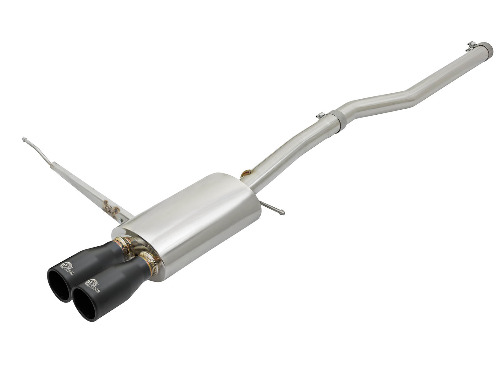 aFe SS Cat-Back Exhaust w/ Black Tip | Mini Cooper S (14-17) (49-36331-B)