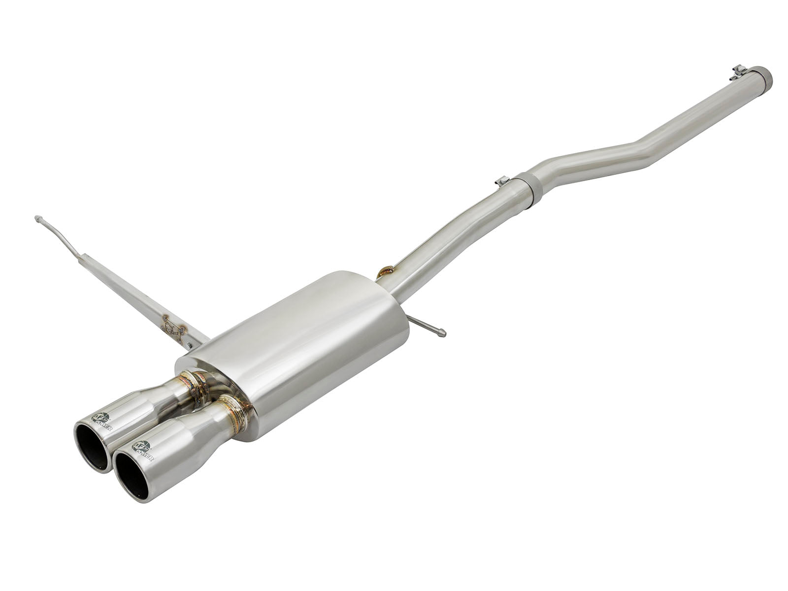 aFe MACH Force-Xp SS Cat-Back Exhaust w/ Polished Tip | Mini Cooper S (14-17) (49-36331-P)