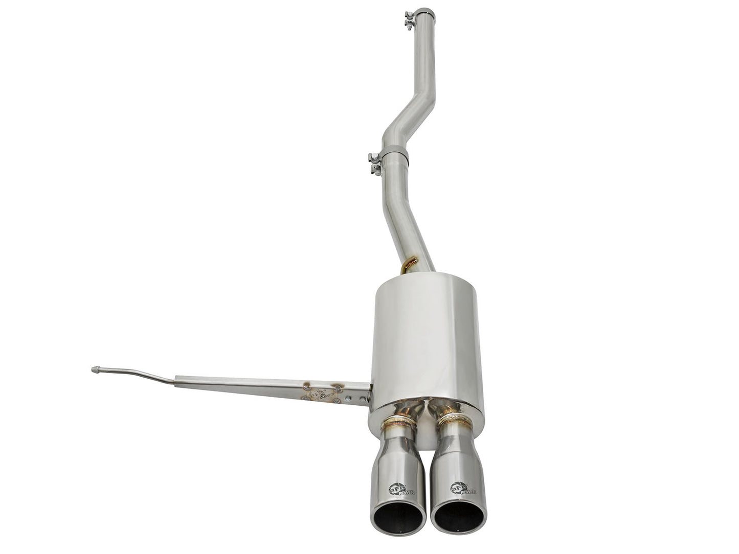 aFe MACH Force-Xp SS Cat-Back Exhaust w/ Polished Tip | Mini Cooper S (14-17) (49-36331-P)