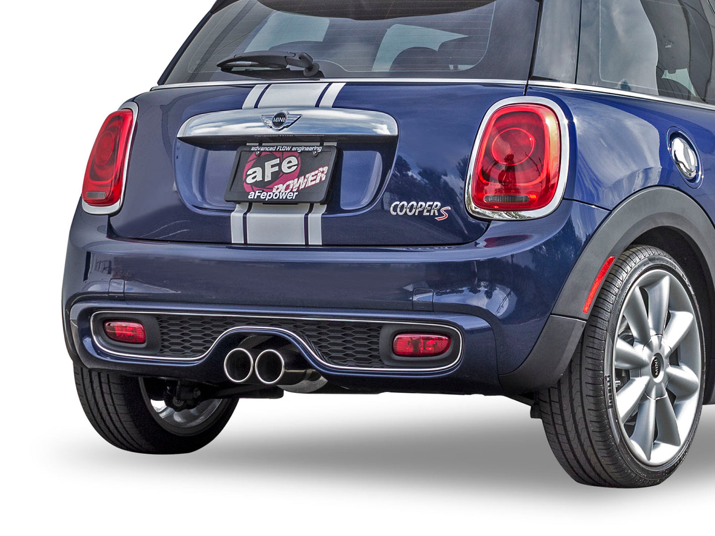 aFe MACH Force-Xp SS Cat-Back Exhaust w/ Polished Tip | Mini Cooper S (14-17) (49-36331-P)