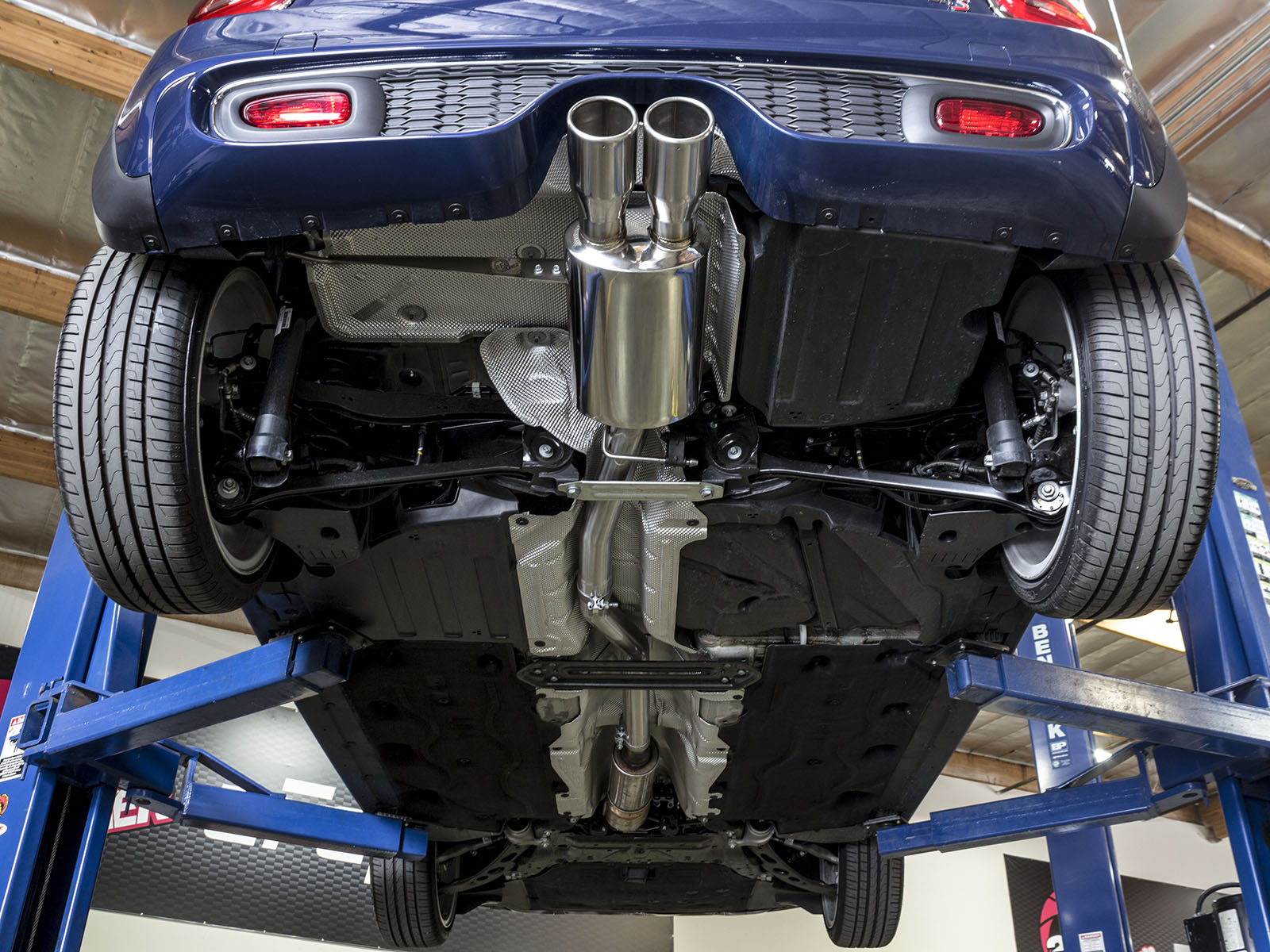 aFe MACH Force-Xp SS Cat-Back Exhaust w/ Polished Tip | Mini Cooper S (14-17) (49-36331-P)