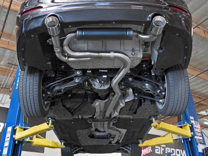 aFe SS Cat-Back Exhaust w/ Polished Tips | BMW 340i/340ix (16-17) (49-36334-P)
