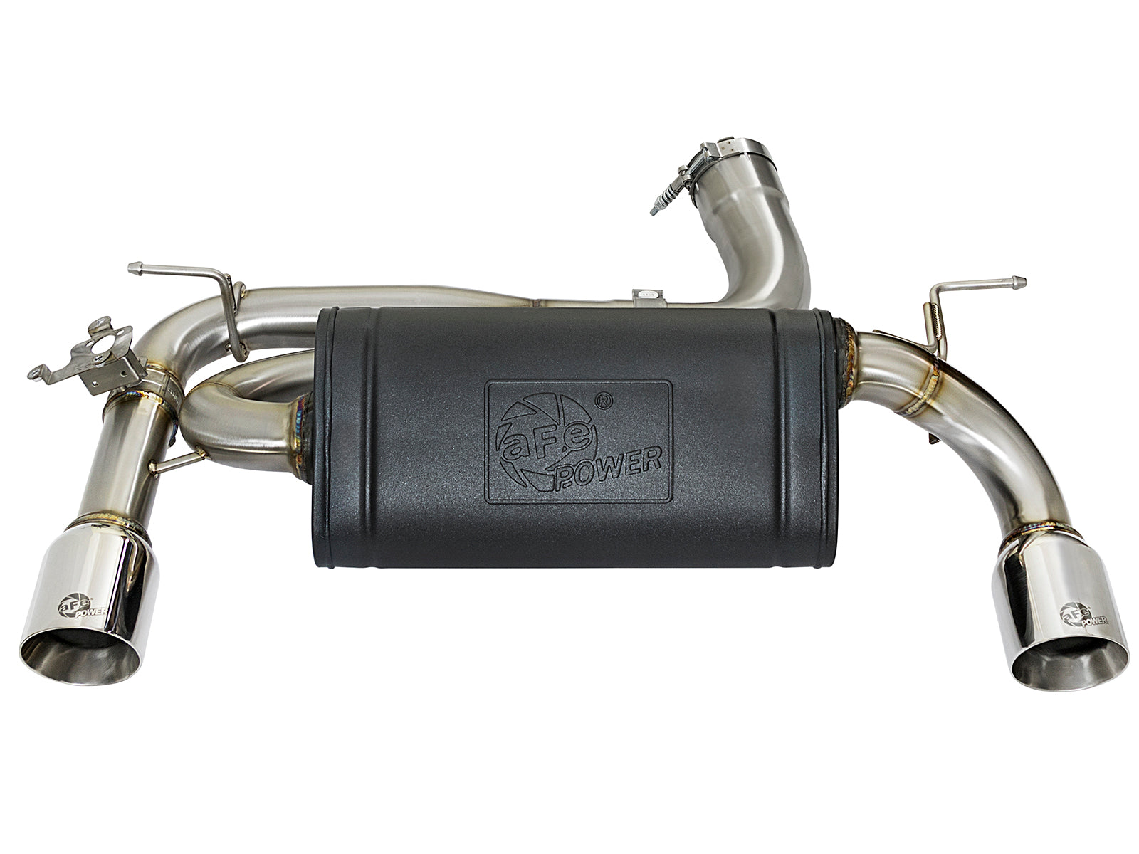 aFe MACH Force-Xp SS Axle-Back Exhaust BMW 340i/440i 3.0L (16-17) (49-36335-P)