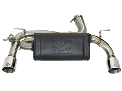 aFe MACH Force-Xp SS Axle-Back Exhaust BMW 340i/440i 3.0L (16-17) (49-36335-P)