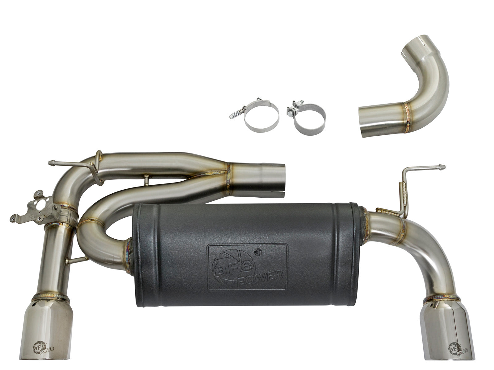 aFe Mach Force-Xp SS Axle-Back Exhaust | BMW 335i/435i (12-16) (49-36336-P)