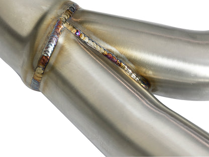 aFe MACH Force-Xp 2-1/2in SS Axle Back Exhaust w/Black Tips | BMW M3 / M4 (F80 / F82) (49-36338-B)