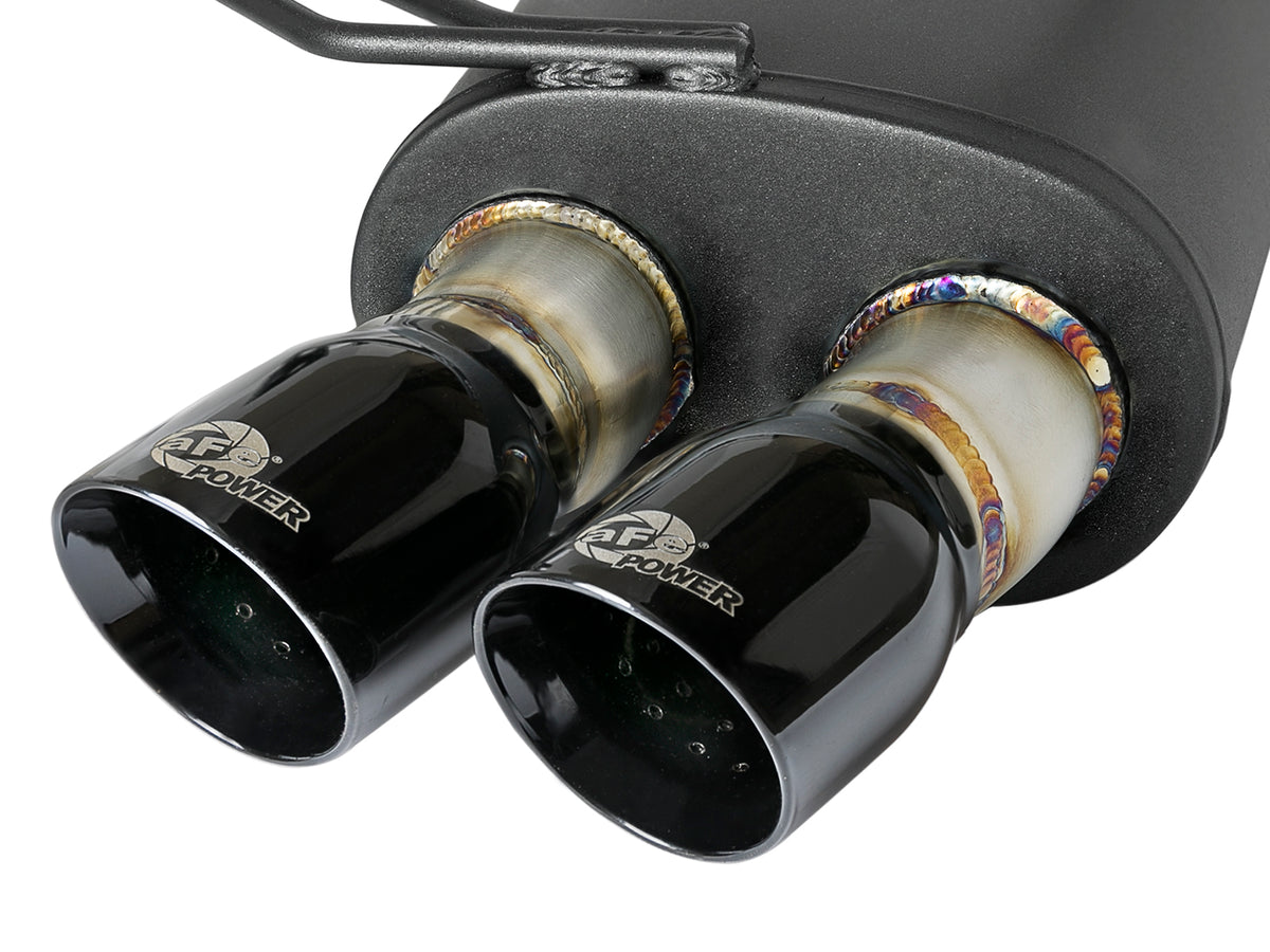 aFe 2.5in SS Cat-Back Exhaust BMW Z4 M Coupe/E86 (05-08) | (49-36339-B)