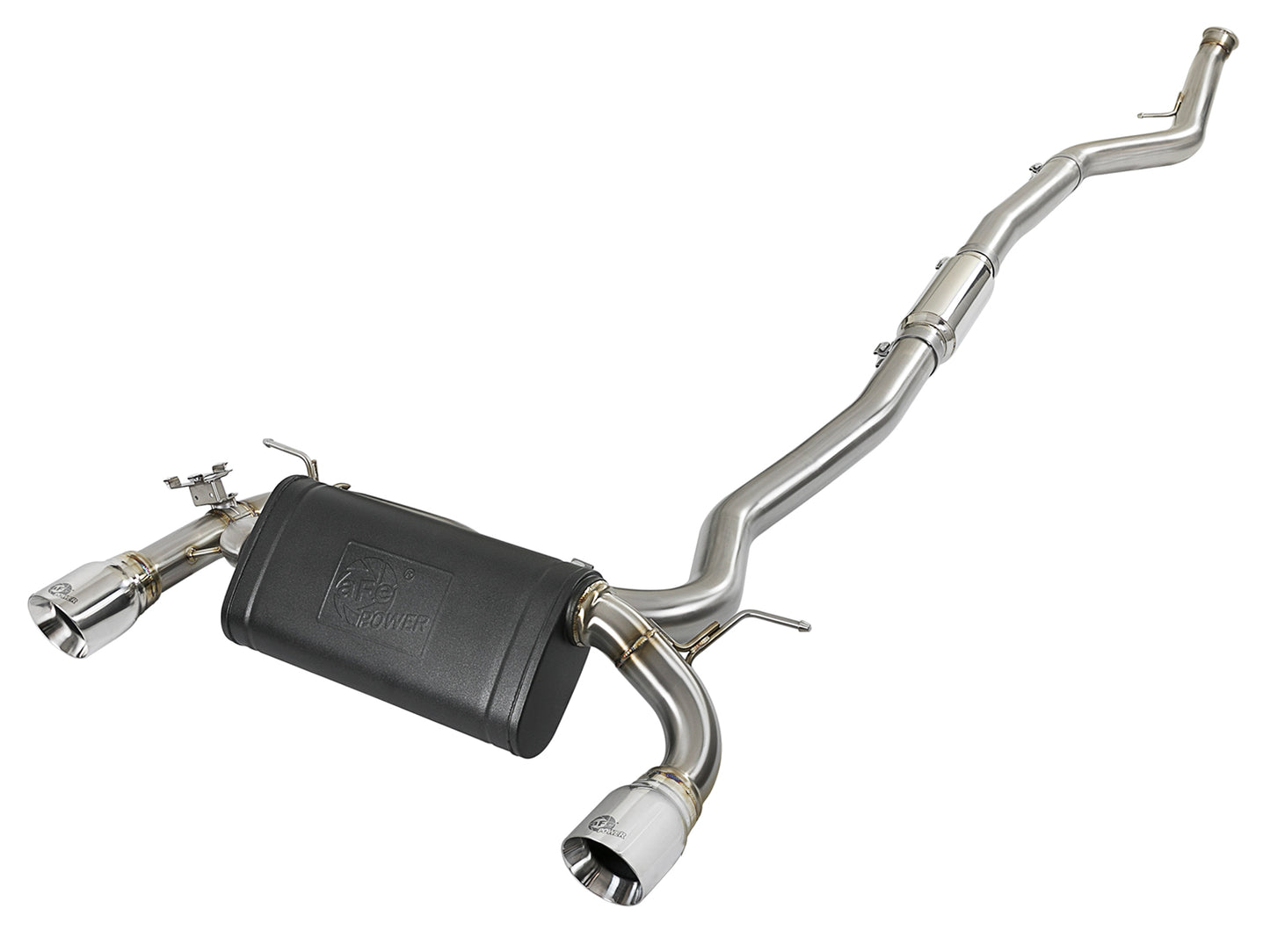 aFe MACH Force-Xp 3in SS Cat-Back Exhaust | BMW 335i (12-15) (F30) (49-36340-P)