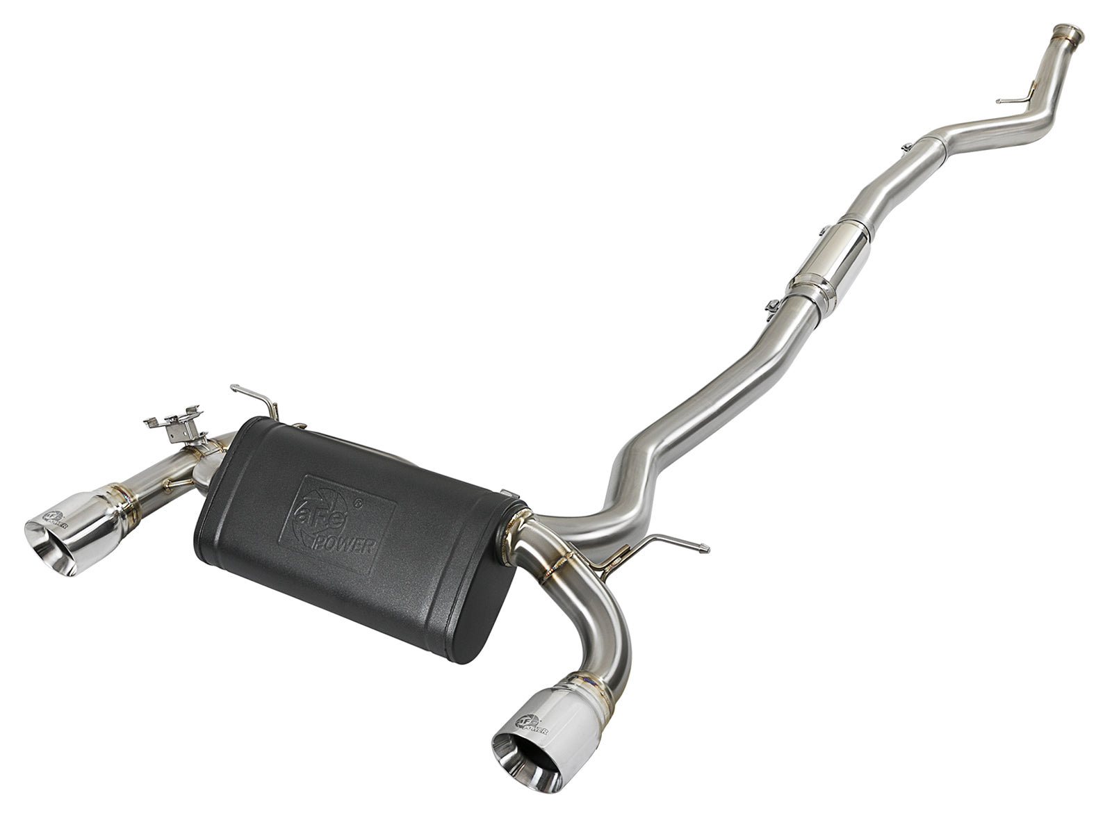 aFe MACH Force-Xp 3in SS Cat-Back Exhaust | BMW 335i (12-15) (F30) (49-36340-P)