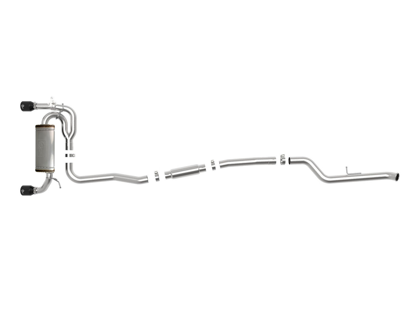 aFe MACH Force-XP 3in to 2.5in SS Cat-Back Exhaust | BMW M235i (14-16) (49-36347-B)