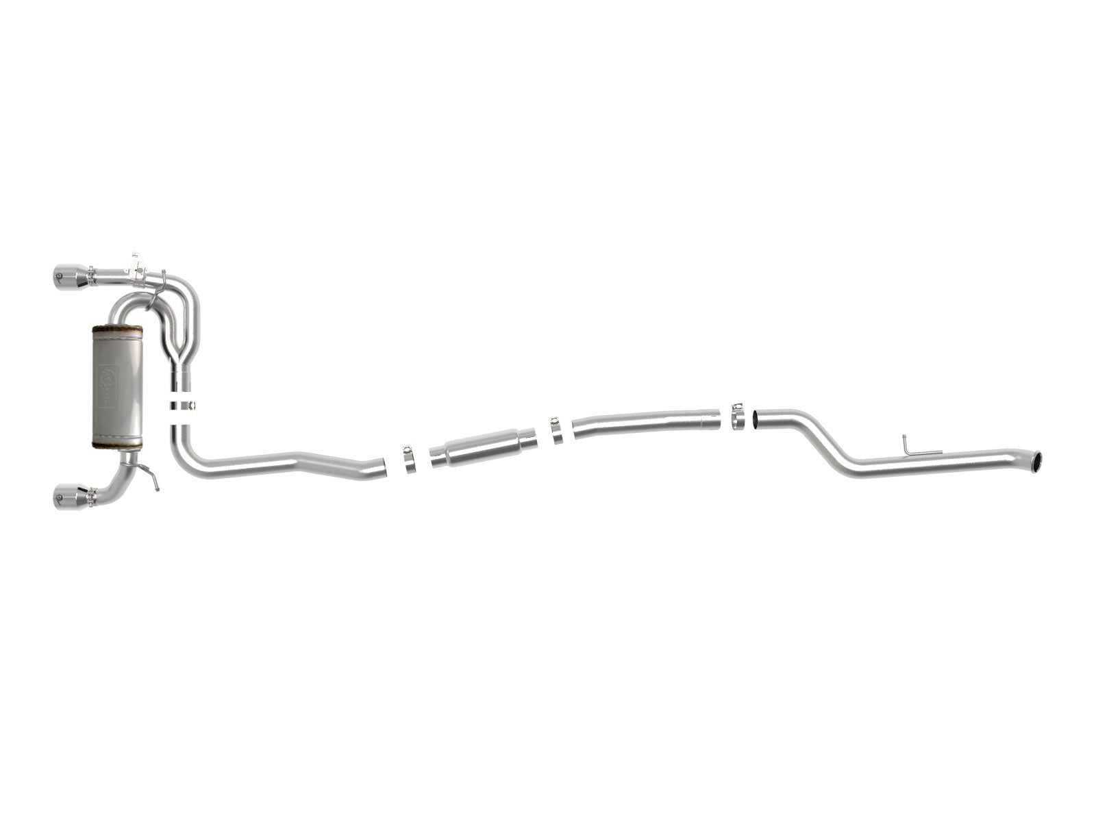 aFe Mach Force-XP 3in to 2.5in SS Cat-Back Exhaust | BMW M235i (14-16) (49-36347-P)