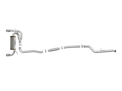 aFe Mach Force-XP 3in to 2.5in SS Cat-Back Exhaust | BMW M235i (14-16) (49-36347-P)