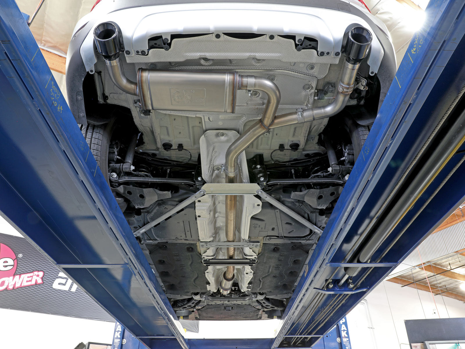 aFe MACH Force-Xp 3-2.1/2in SS Axle-Back Exhaust | BMW X1 (15-21) (49-36349-B)