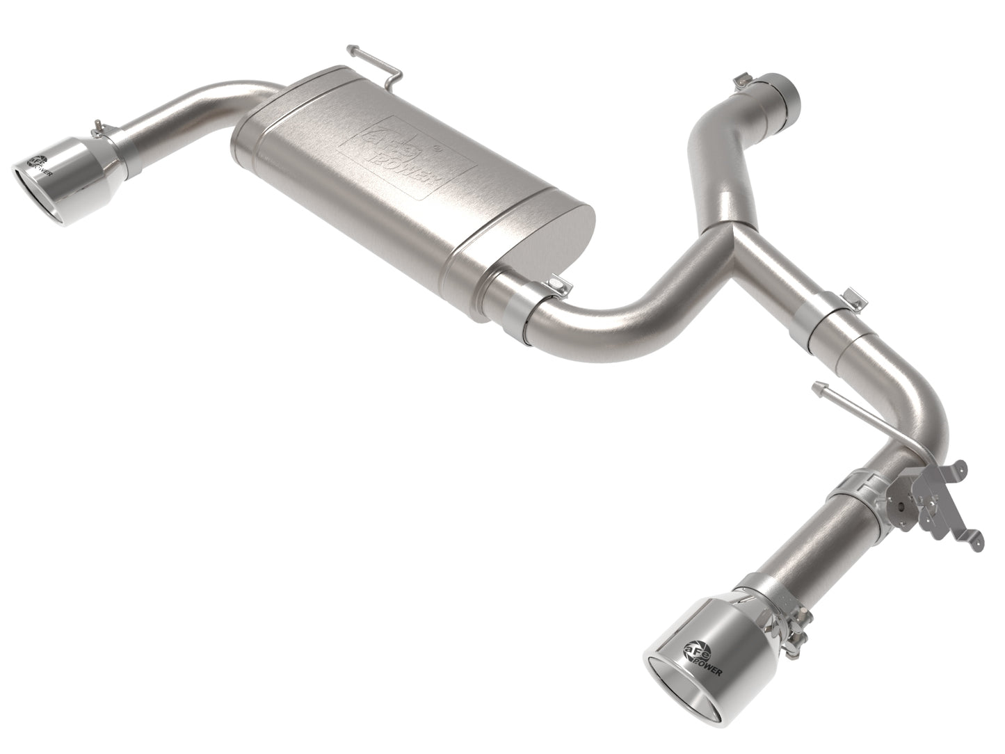 aFe MACH Force-Xp 3-2.1/2in SS Axle-Back Exhaust | BMW X1 F48 2.0L Turbo (15-21) (49-36349-P)