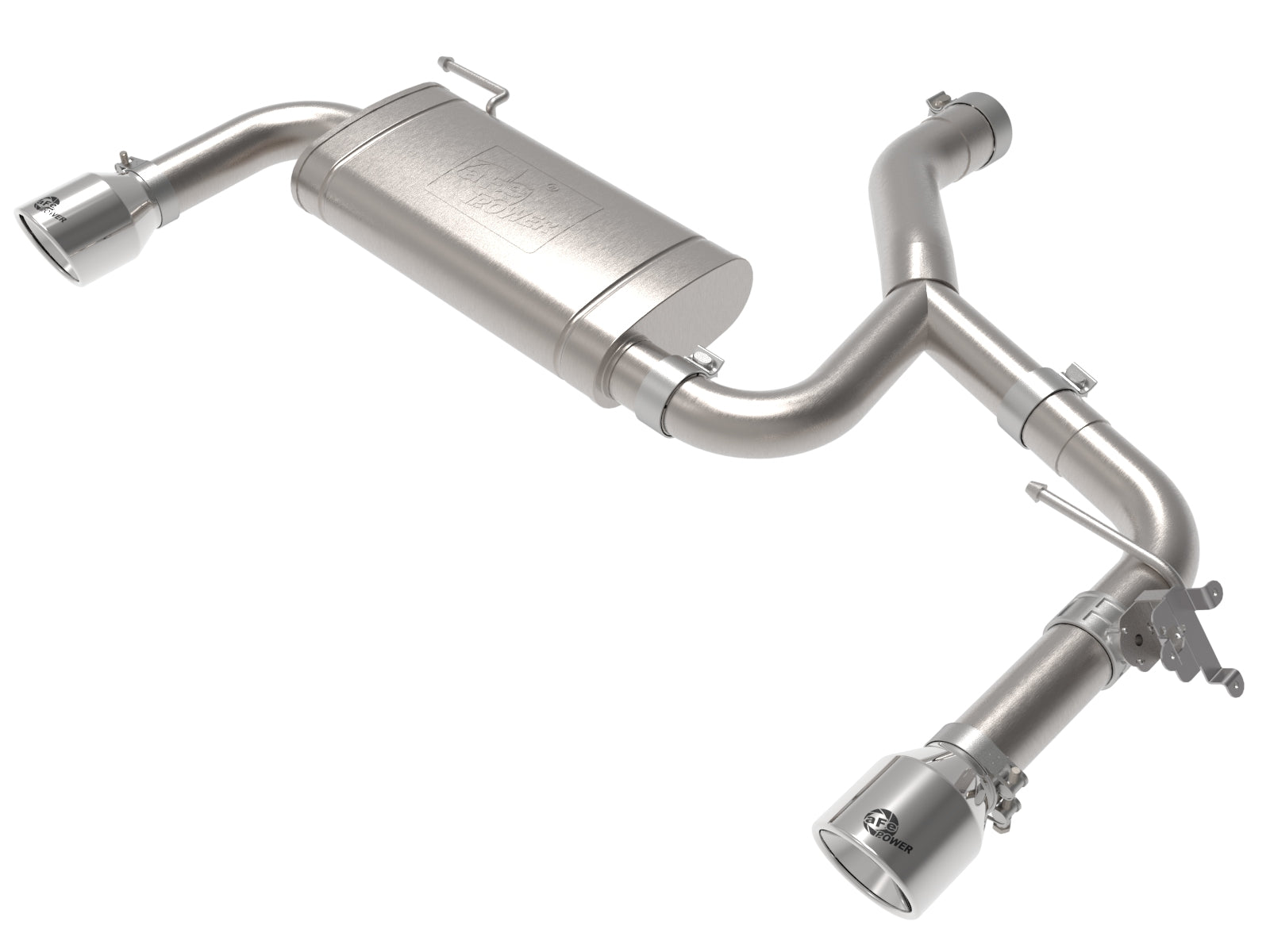 aFe MACH Force-Xp 3-2.1/2in SS Axle-Back Exhaust | BMW X1 F48 2.0L Turbo (15-21) (49-36349-P)
