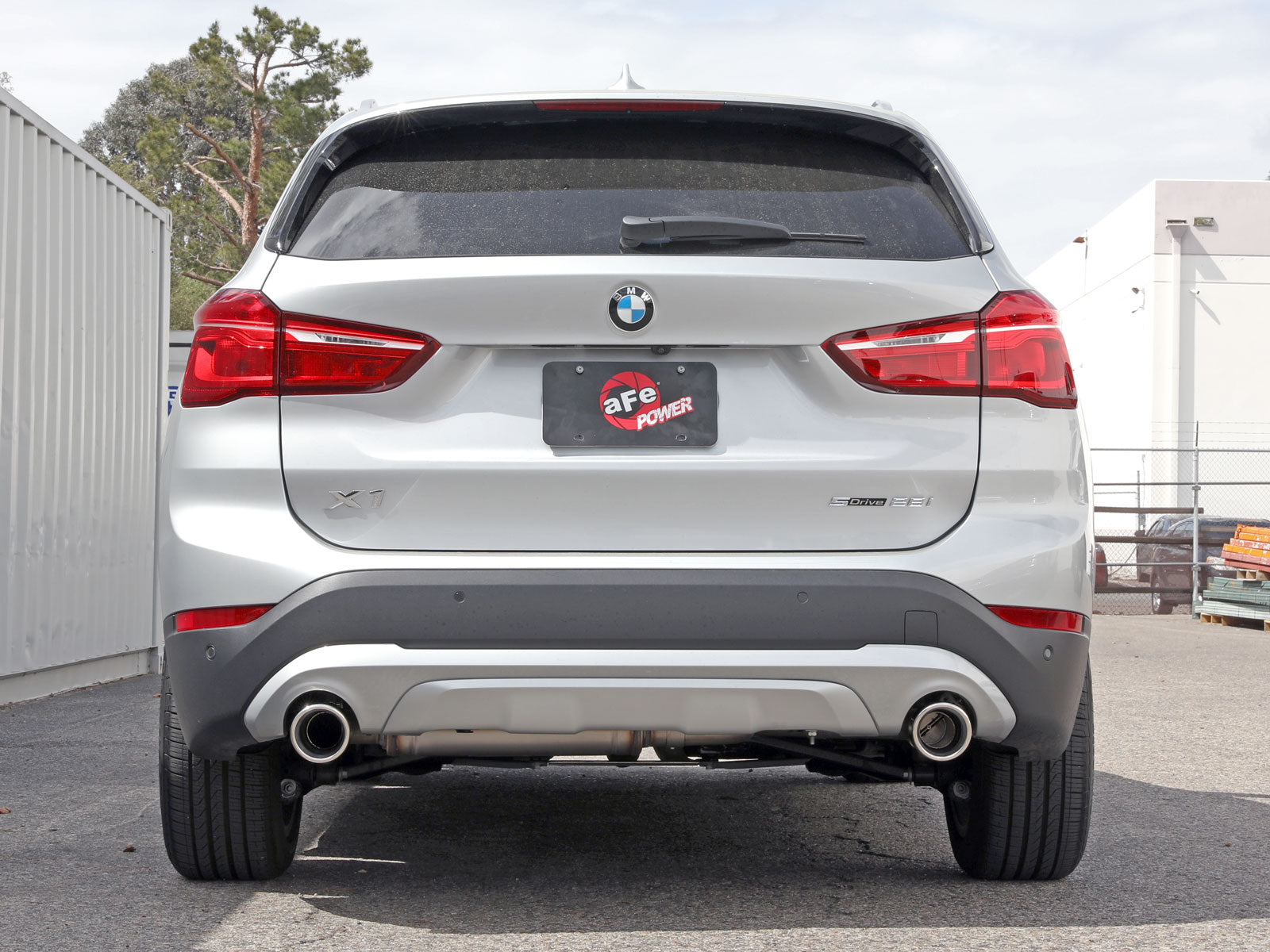 aFe MACH Force-Xp 3-2.1/2in SS Axle-Back Exhaust | BMW X1 F48 2.0L Turbo (15-21) (49-36349-P)