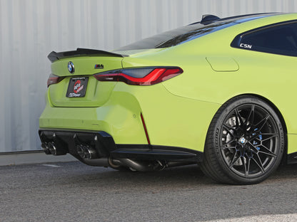 aFe MACH Force-Xp 3in to 2.5in SS Cat-Back Exhaust w/ Carbon Tips | BMW M3 (21-22) (49-36351-C)