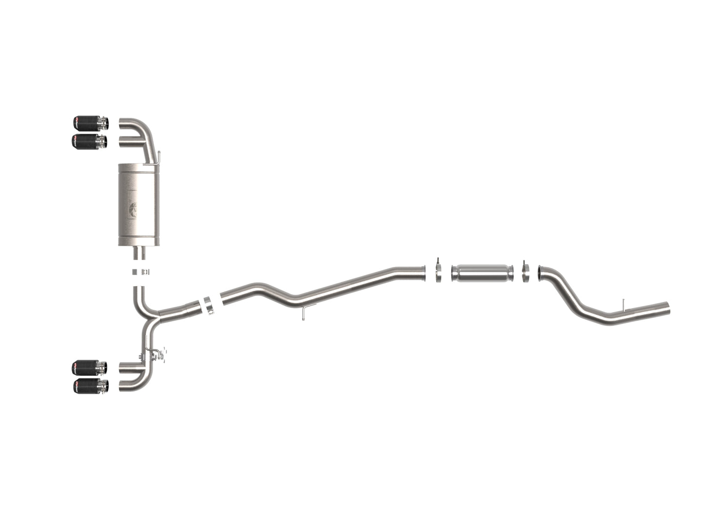 aFe MACH Force-Xp 3in to 2-1/2in SS Cat-Back Exhaust | BMW Z4 M40i (G29) (49-36352-C)