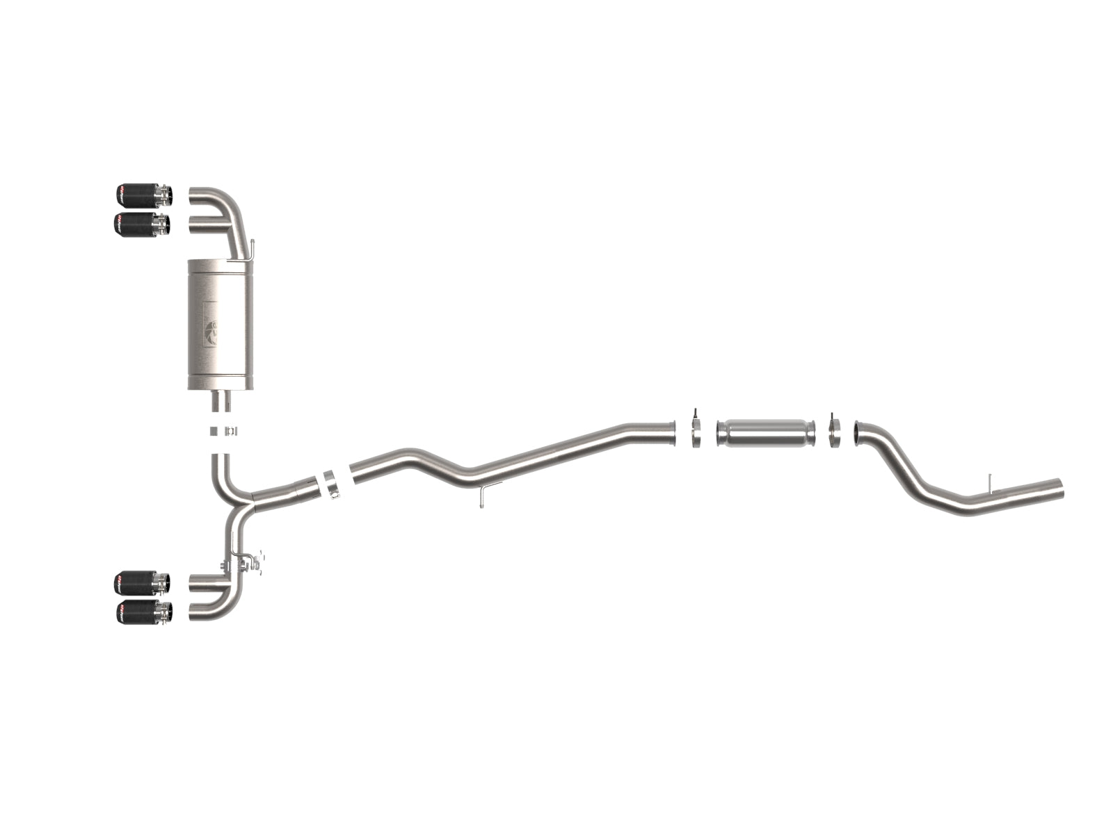 aFe MACH Force-Xp 3in to 2-1/2in SS Cat-Back Exhaust | BMW Z4 M40i (G29) (49-36352-C)