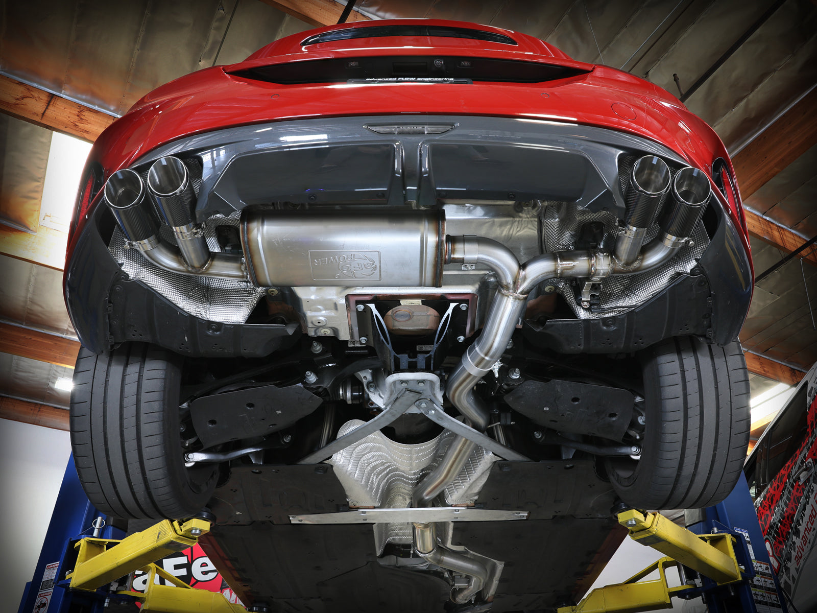 aFe MACH Force-Xp 3in to 2-1/2in SS Cat-Back Exhaust | BMW Z4 M40i (G29) (49-36352-C)