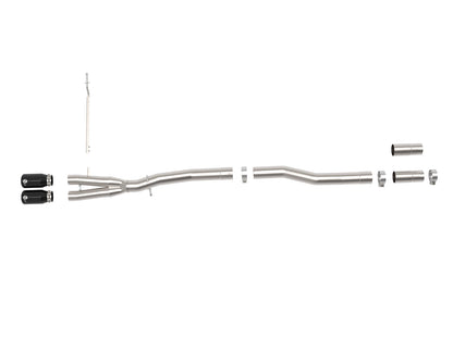 aFe Power 14-24 Mini Cooper S MACH Force-Xp 3in to 2-1/2in 304SS Cat-Back Exhaust w/ Black Tip (49-36354-B)