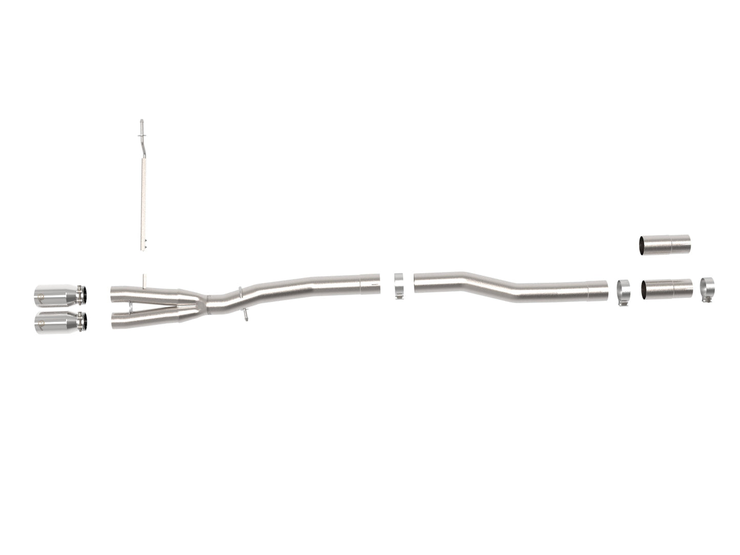 aFe Power 14-24 Mini Cooper S MACH Force-Xp 3in to 2-1/2in 304SS Cat-Back Exhaust w/ Polished Tip (49-36354-P)