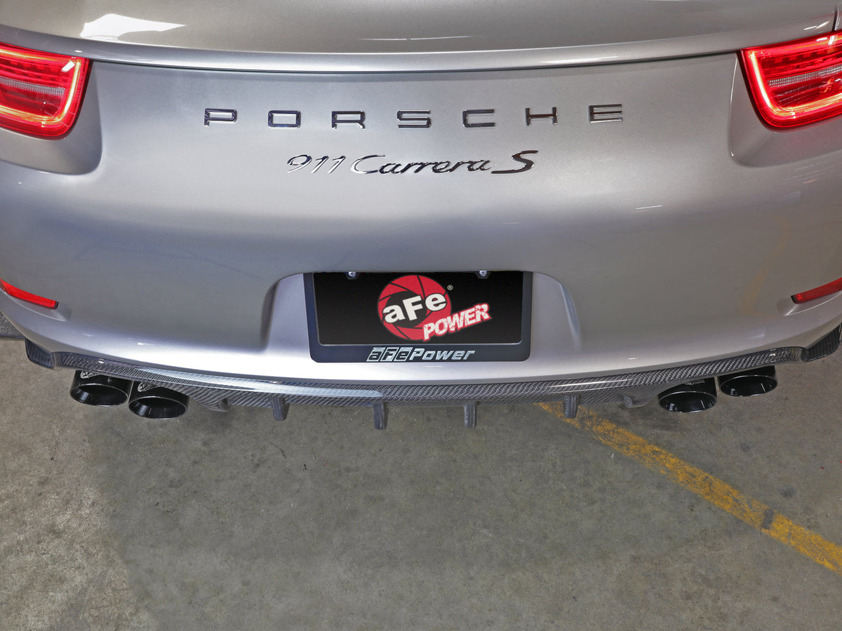 aFe MACH Force-Xp 2.5in-3in SS Cat-Back Exhaust Porsche 911 (12-16) | (49-36406-1B)