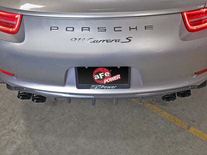 aFe MACH Force-Xp 2.5in-3in SS Cat-Back Exhaust Porsche 911 (12-16) | (49-36406-1B)