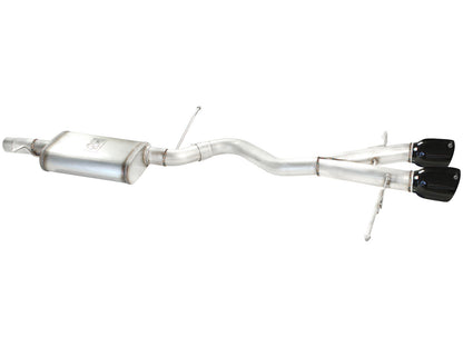 aFe 2.5in SS Cat-Back Exhaust VW R32 | 08 (49-36408-B)
