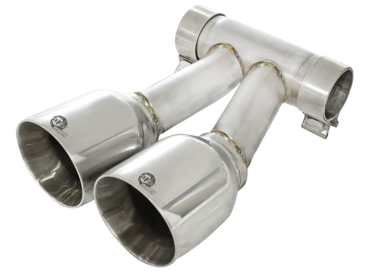 aFe 304 Stainless Steel OE Replacement Polished Exhaust Tip | Porsche Boxster S (05-08) (49-36410)