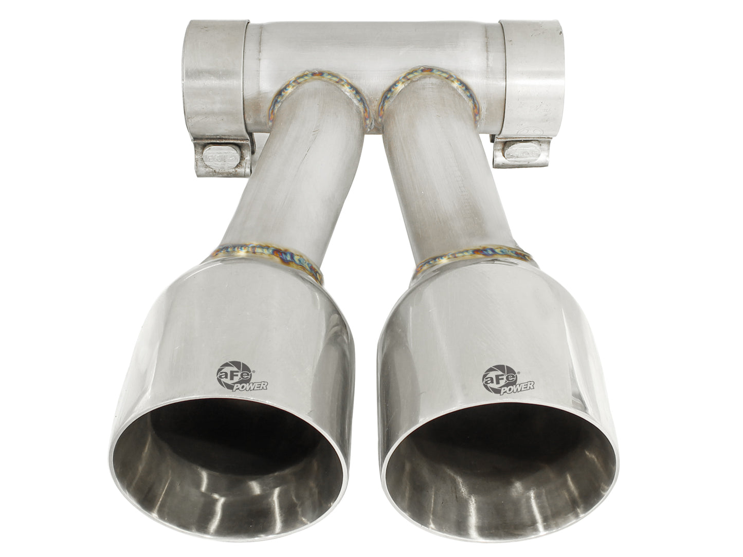 aFe 304 Stainless Steel OE Replacement Polished Exhaust Tip | Porsche Boxster S (05-08) (49-36410)