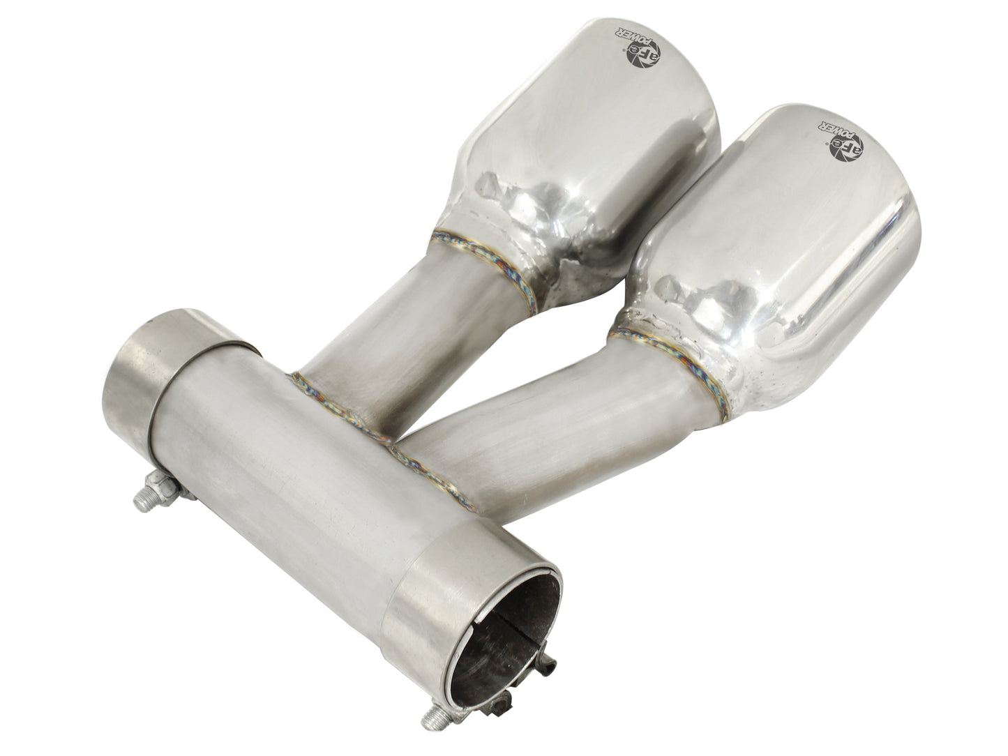 aFe 304 Stainless Steel OE Replacement Polished Exhaust Tip | Porsche Boxster S (05-08) (49-36410)
