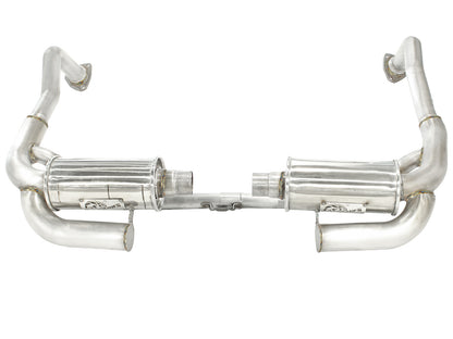 aFe 2in to 2-1/2in Stainless Steel Cat-Back Exhaust System | Porsche Boxster S (05-08) (49-36411)