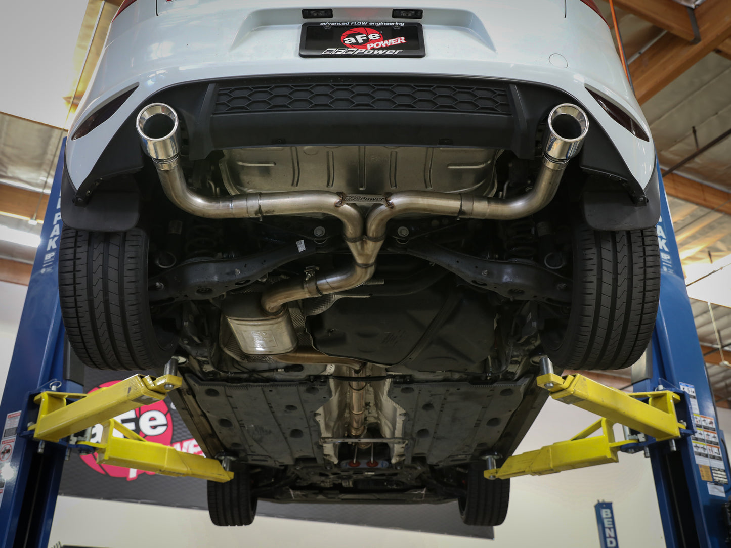 aFe 3in to 2.5in SS Cat-Back Exhaust VW GTI (15-17) (49-36418-P)